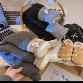 女童冬季打底裤棉裤三层加绒加厚外穿裤子女宝宝修身裤子一条过冬