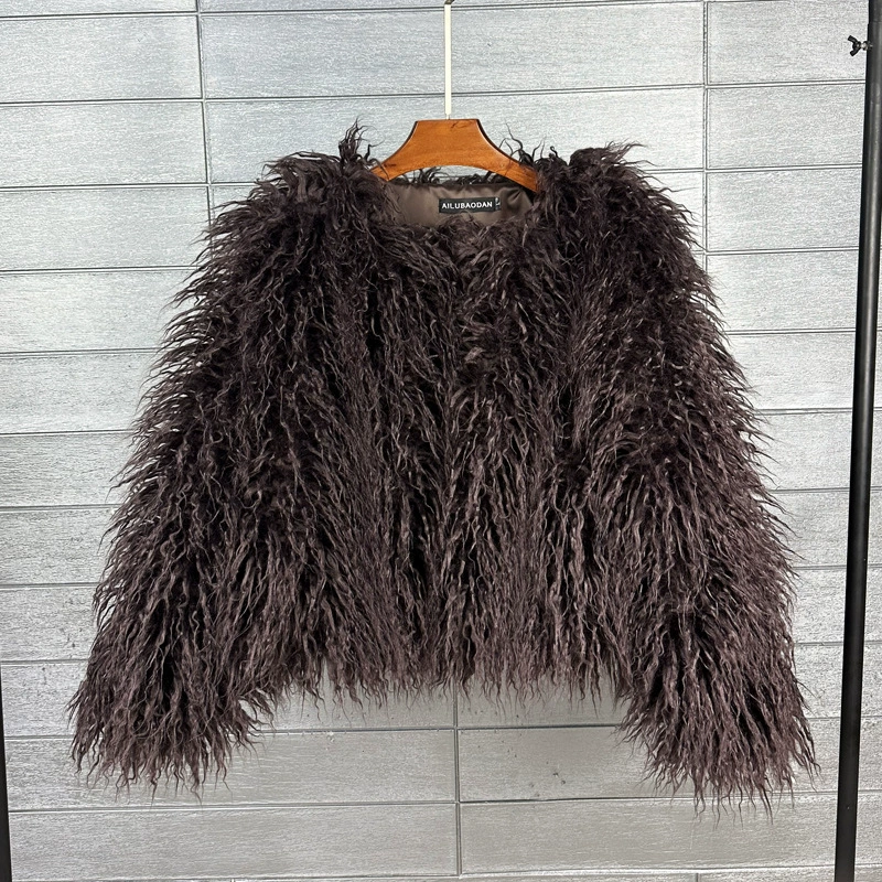 Раскрашенная шерстяная куртка, Aliexpress