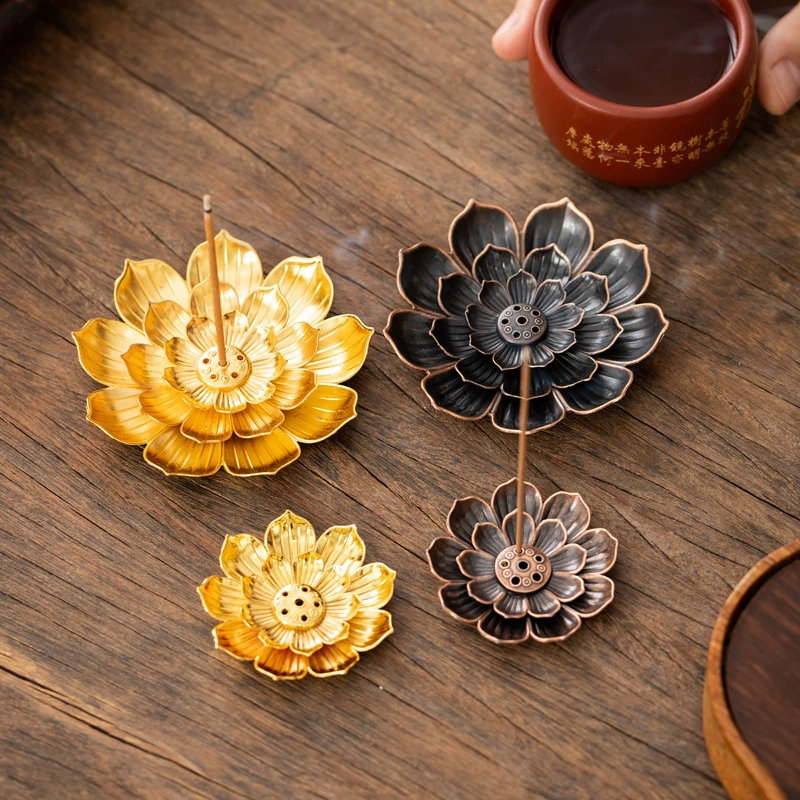 Медная благовония для сжигания, универсальные цветочные аксессуары, прямые продажи с завода