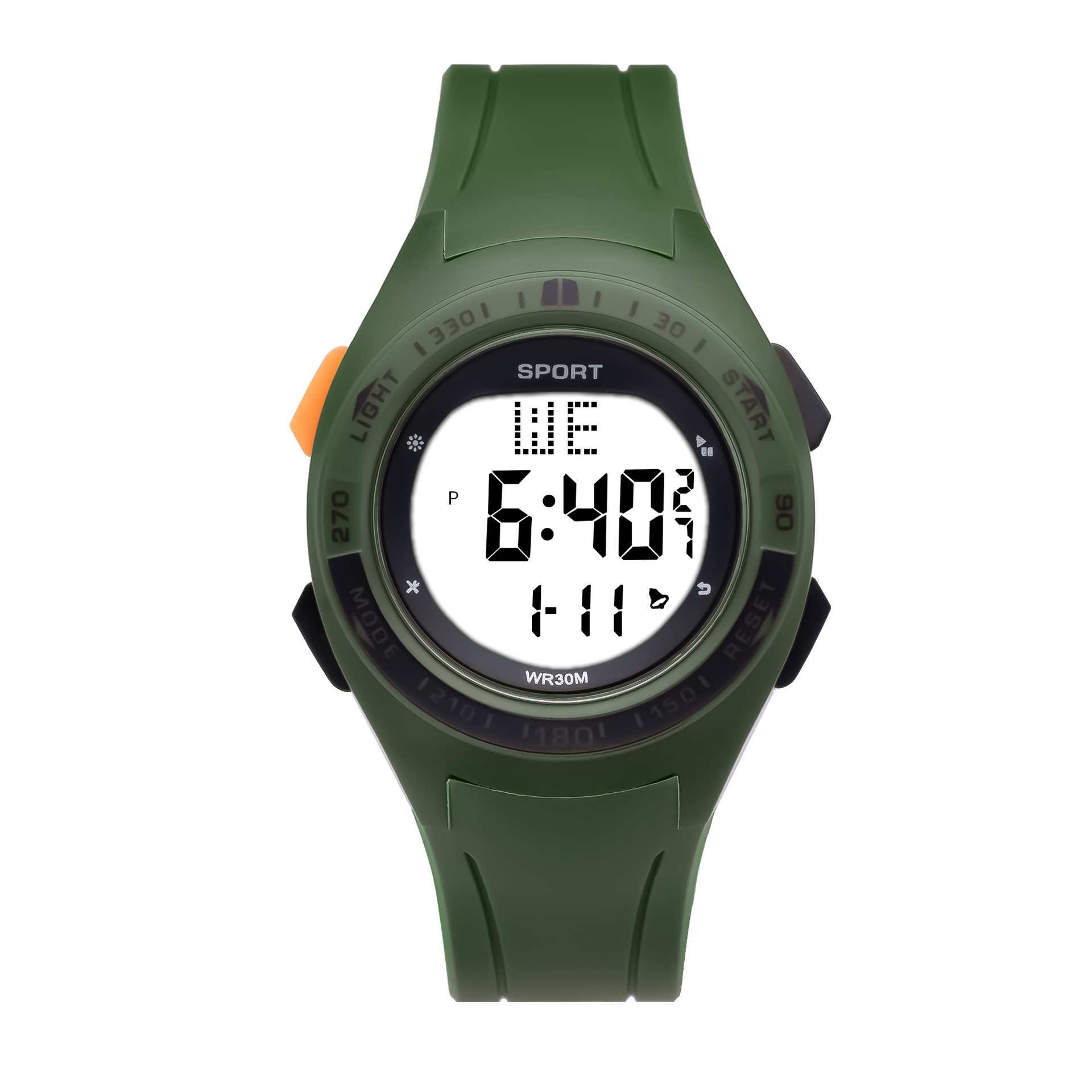 Reloj electrónico simple de los deportes al aire libre para los estudiantes de la escuela secundaria hombres luminosos multifuncionales de moda y mujeres reloj electrónico de moda