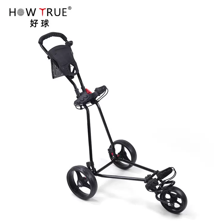 高尔夫球包车 三轮球包车可折叠收纳铁车 高尔夫手推车 厂家批发