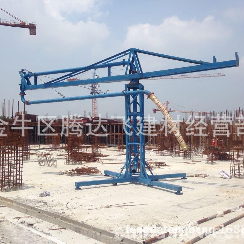 混凝土专用12米15米18米手动电动布料机销售