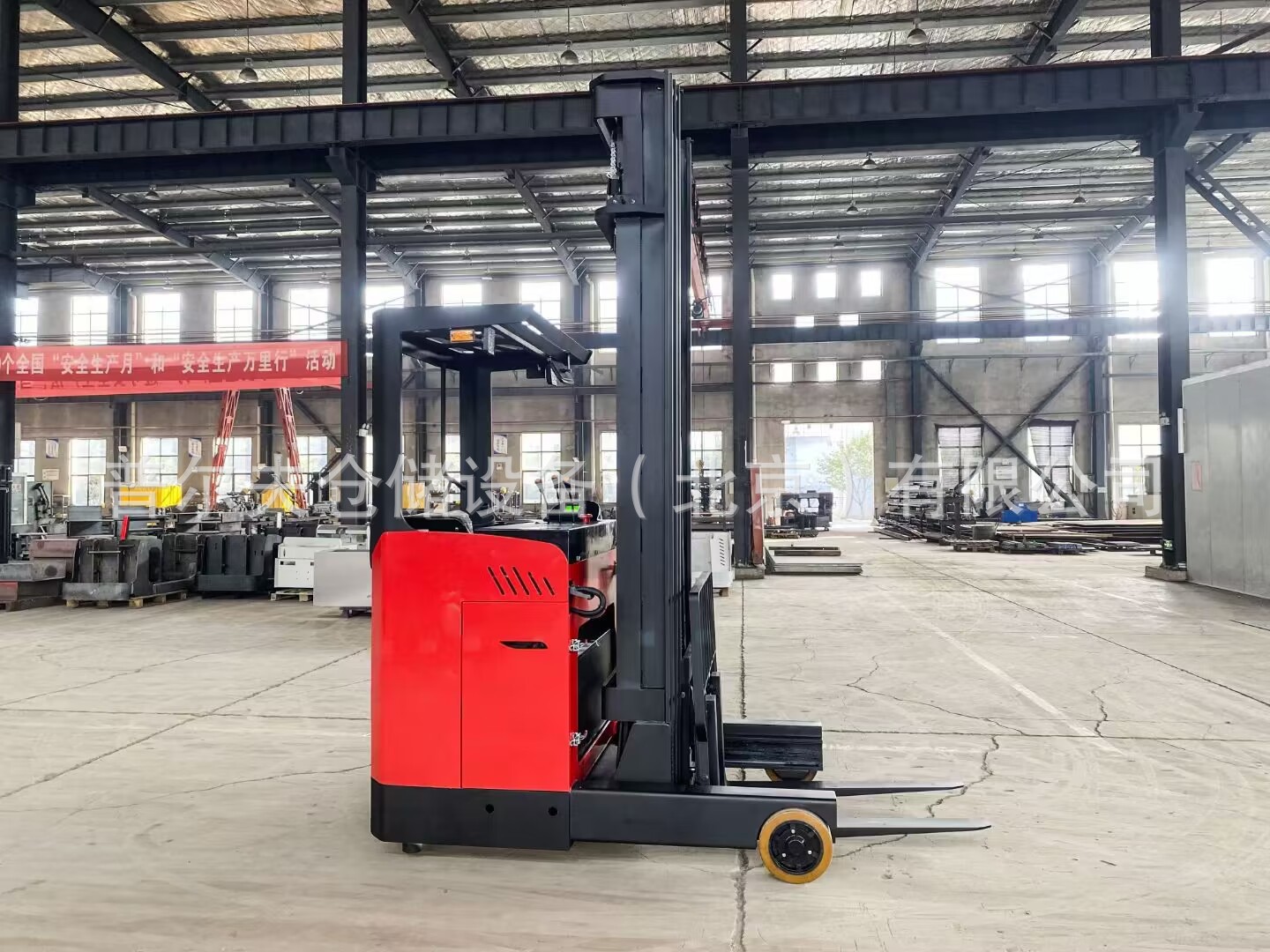 座驾前移式电动叉车堆高车蓄电池电瓶高位托盘堆垛机升高装卸北京