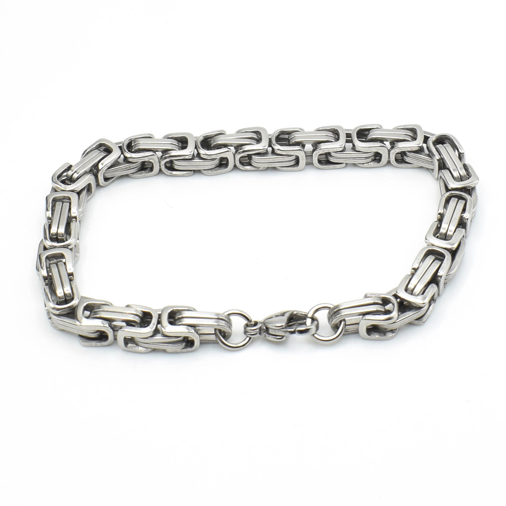 Emperor Byzantine Necklace For Men In Stainless Titanium Steel_voghion.com
