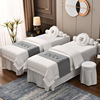 Cosmetic bedspread, set, massager, sheet, 4 piece set, for beauty salons, bedding