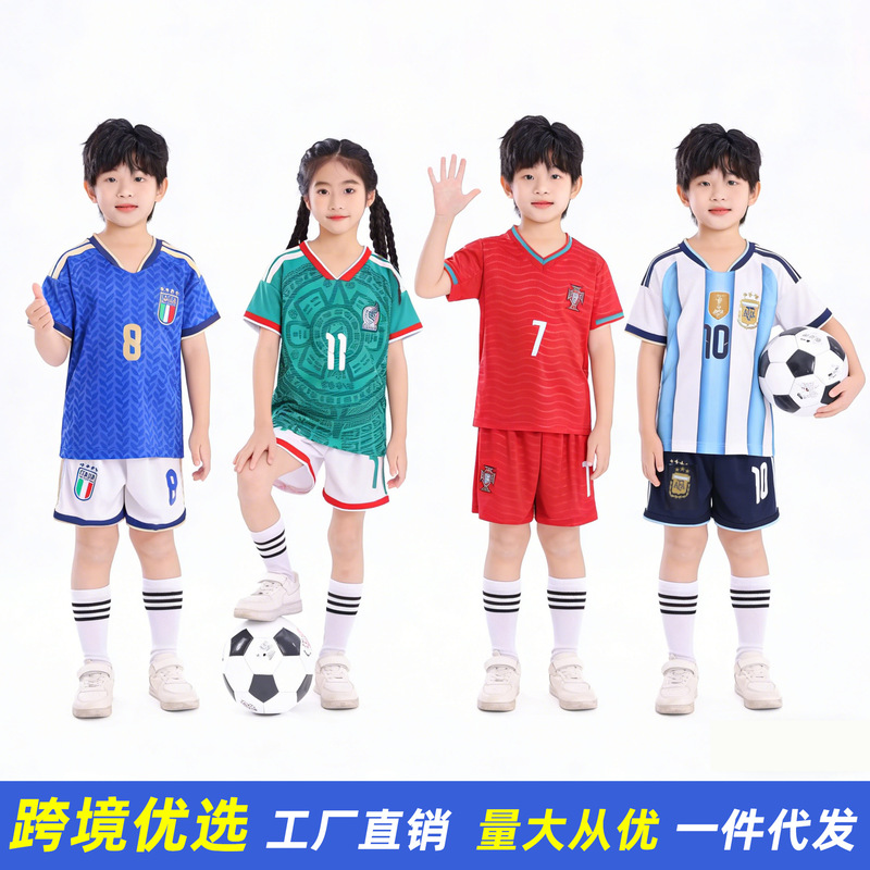 2026 Usa-Canada-Mexico World Cup Jerseys Children's Football Uniforms Wholesale Cross-Club Football Shirts Dropshipping 2026 Usa-Canada-Mexico World Cup Jerseys Children's Football Uniforms Wholesale Cross-Club Football Shirts Dropshipping