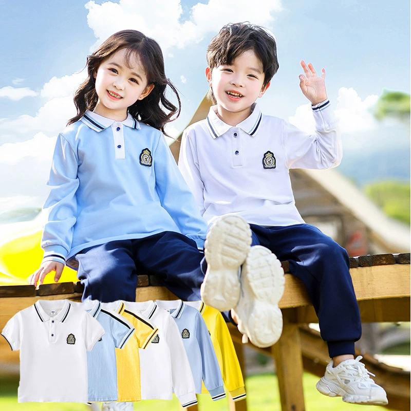 Футболка для мужчин и женщин, брюки, набор для детского сада, форма для младших школьников, детская одежда