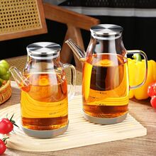 玻璃油壶加厚大容量特家用厨房专用不挂油高档耐热油瓶酱酒瓶醋瓶