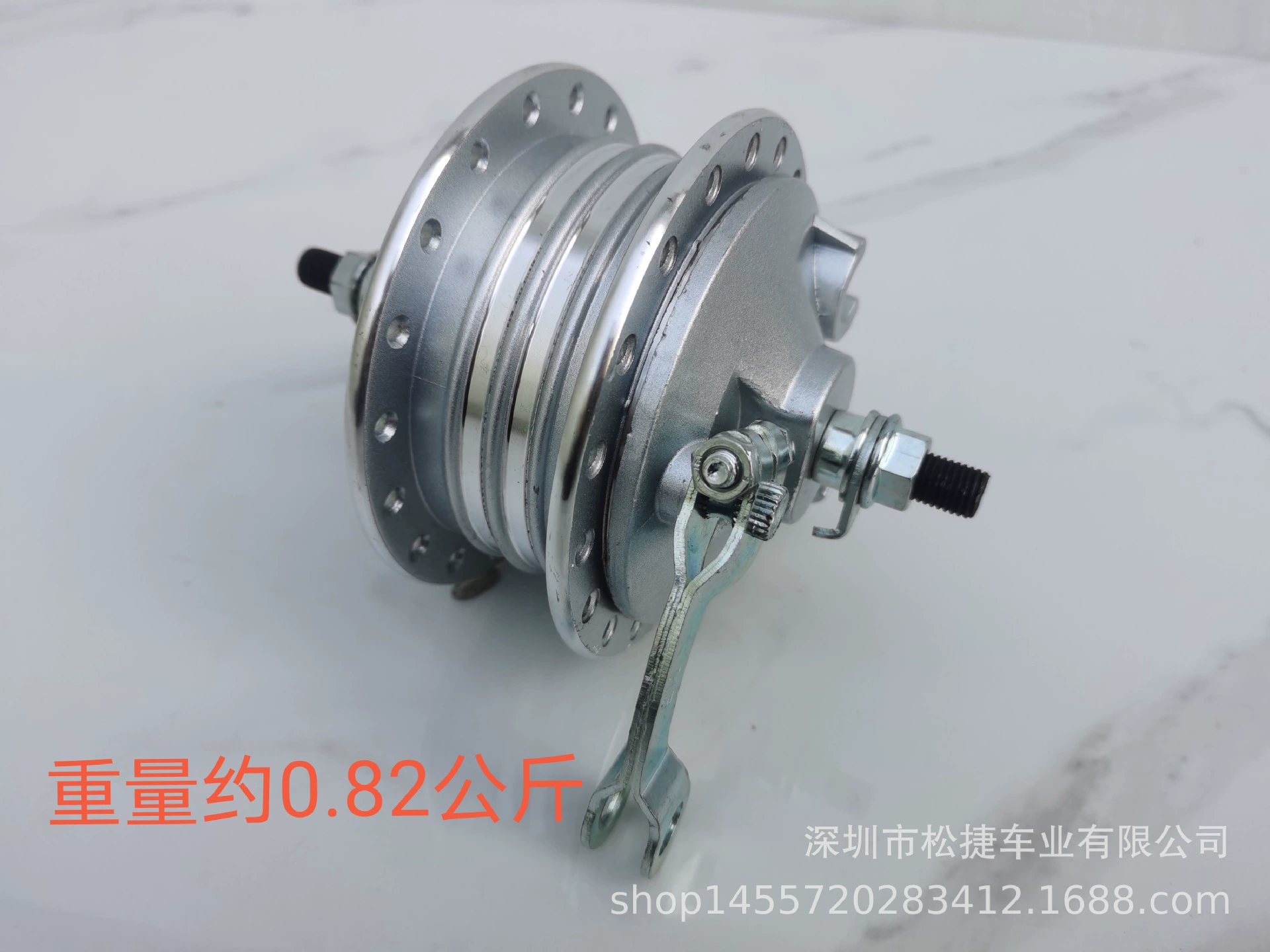 Серебряный передний барабан в сборе на 80 отверстий с 36 отверстиями