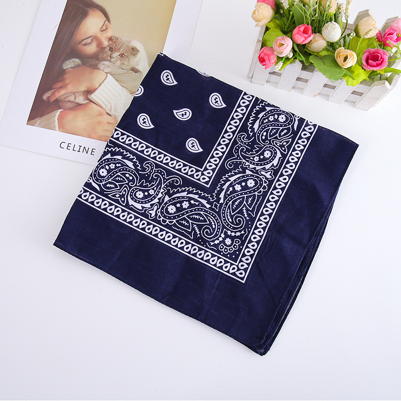 Big Square Hip Hop Street Hip Hop Hijab Corriendo Deportes Fitness Body Ribbon casual bufanda bufanda marea Tiara