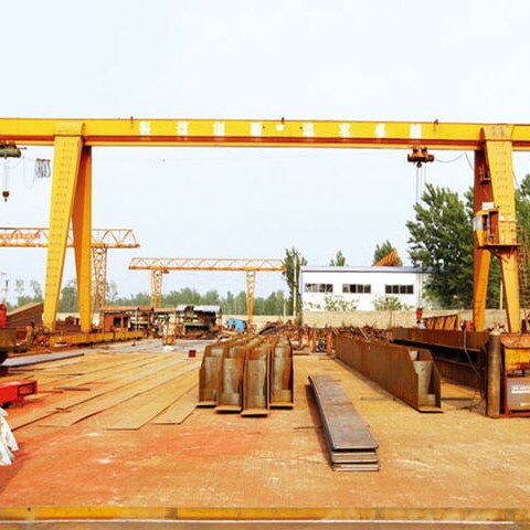 MH型单梁门式起重机无线遥控操作电动葫芦门式龙门架起重机