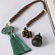 非遗合香珠药师葫芦手把件挂件古法合香黑龙涎藏香珠毛衣链手把件