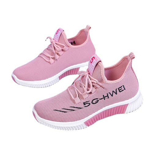 2024 foreign trade old Beijing women's cloth shoes running and walking breathable casual sports shoes women's autumn versatile single trendy shoes