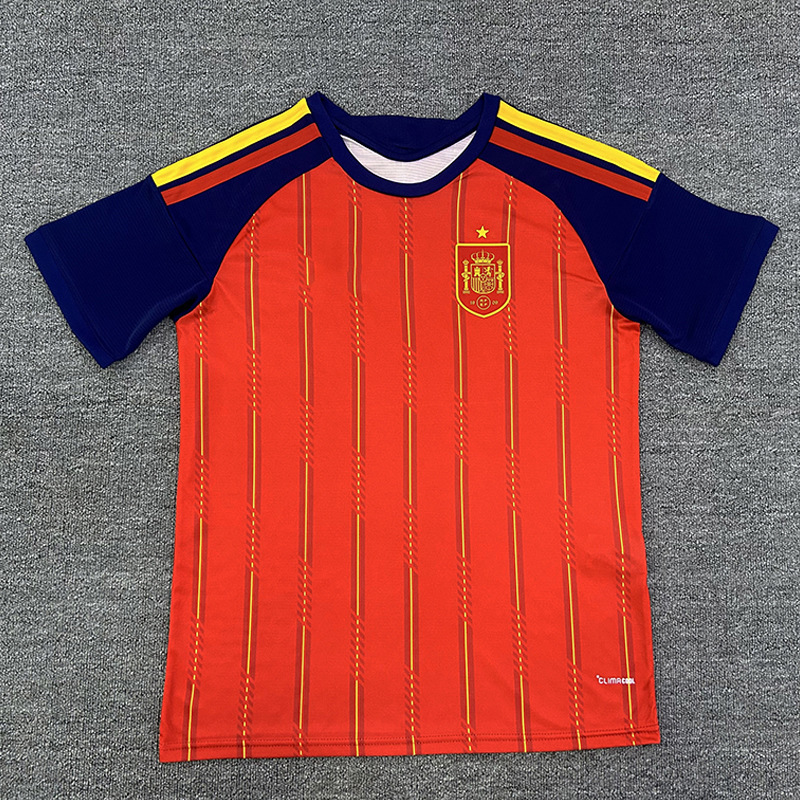 adidas x Spain Retro 2010 World Cup Champion Home Fan Jersey Red
