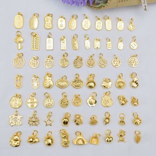 14k����ɫƽ���i�����쉋diy�ֹ����Ƶ�����P�����������l