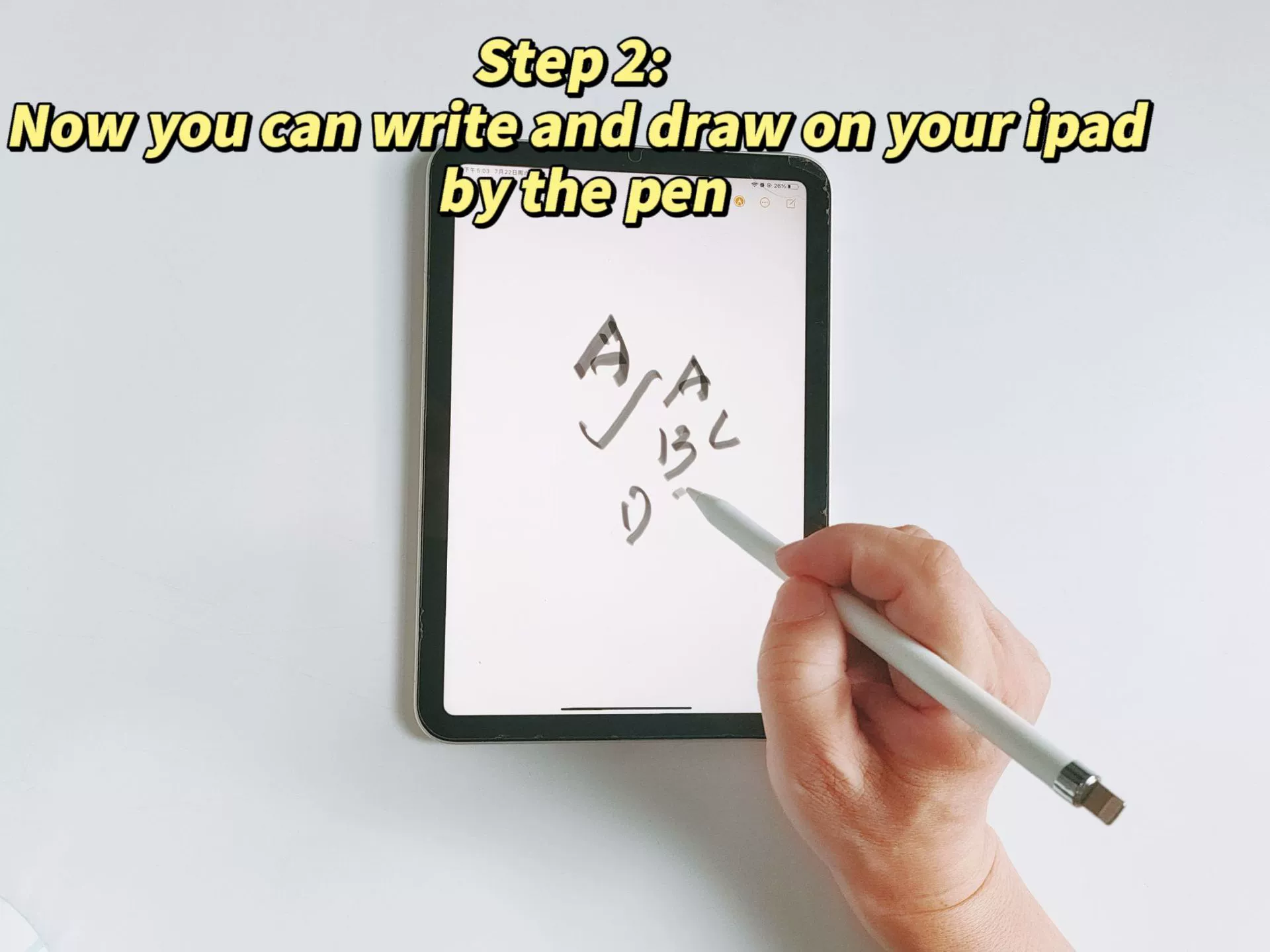 Новая вторая версия подходит для Apple Pencil конденсатор ручки iPad специальная тач-палочка 2018-2023