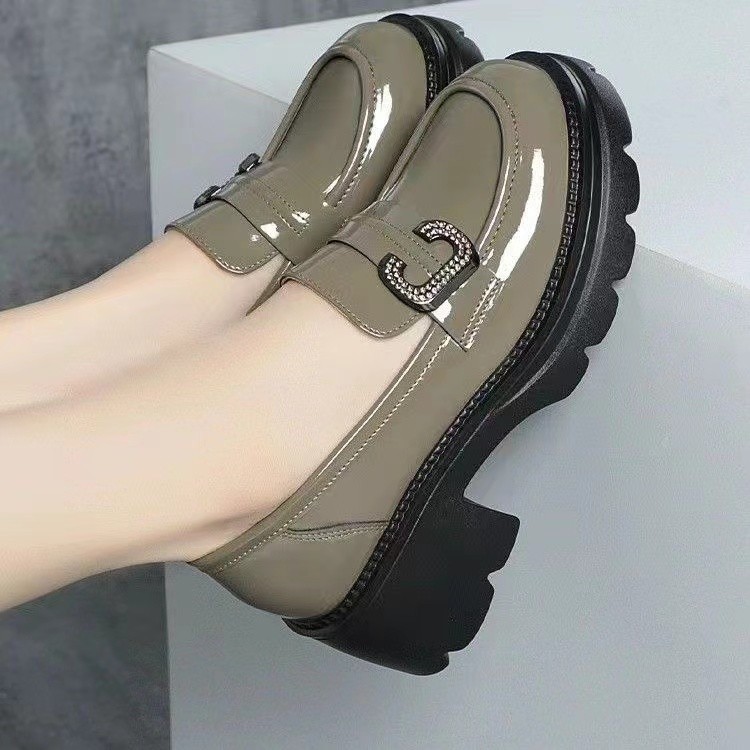 Genuine Soft High-end Fashion Loafers, Stylish New Popular Model, Ultra-soft Women's Leather Versatile Mary Jane Shoes,_vogvips.com