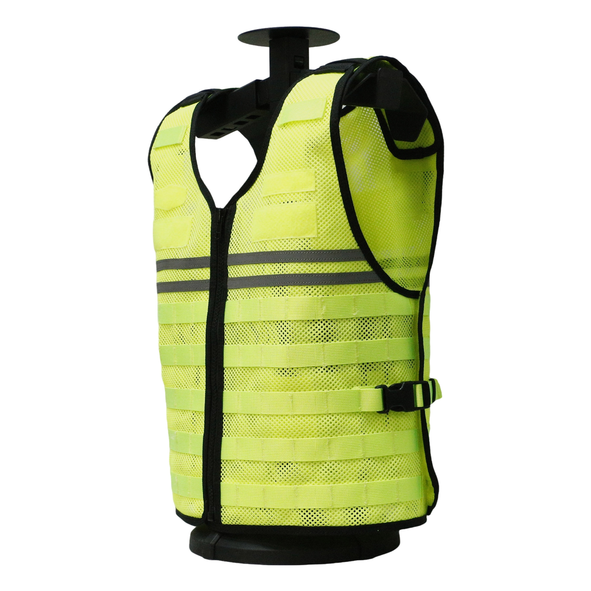 Trabajador de protección de seguridad, chaleco reflectante de servicio, patrulla de seguridad nocturna, chaleco reflectante de seguridad