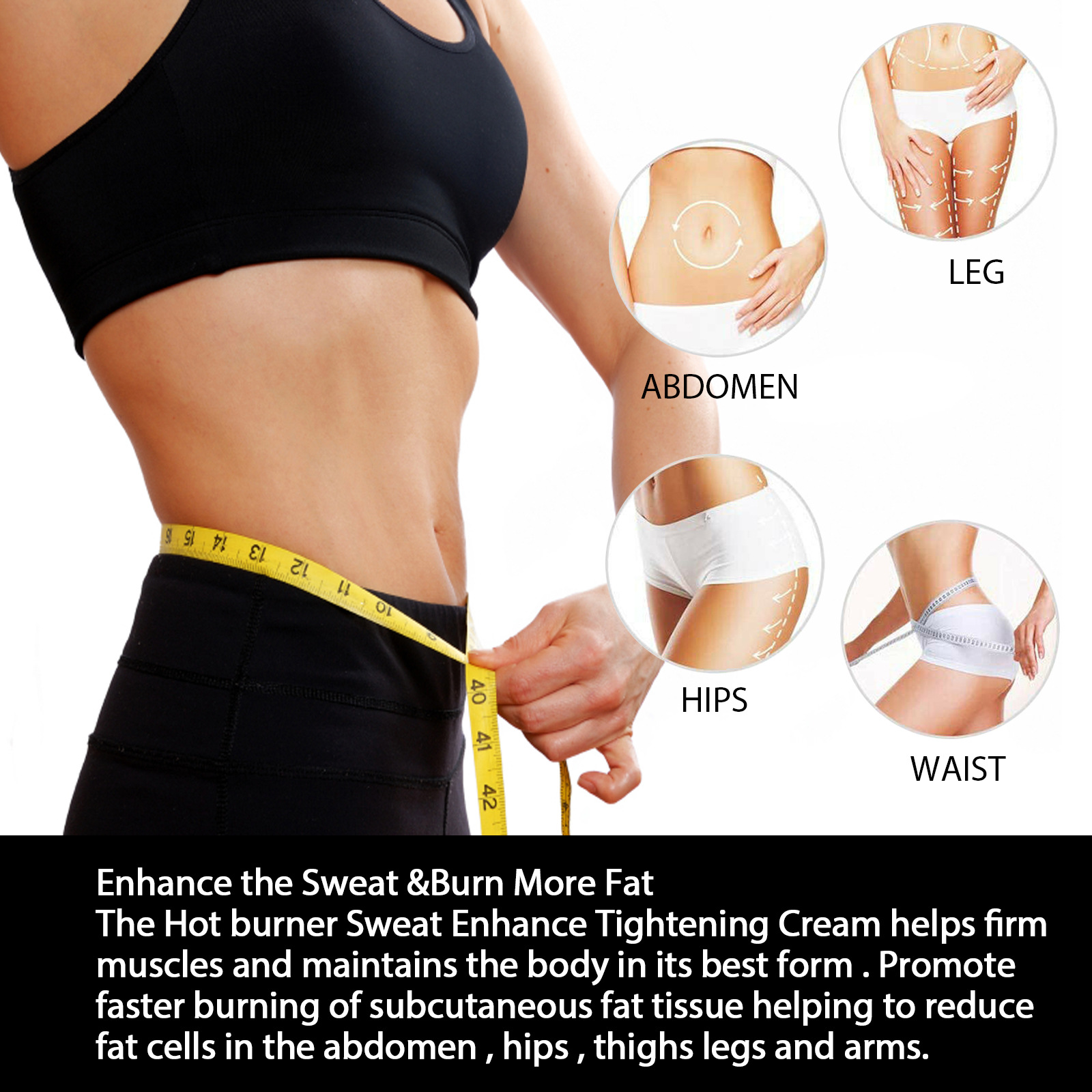 mars Ginger Shaping Sweatwicking Firming for Abdomen Calf Body Shaping, and Beauty Massage Cream_voghion.com