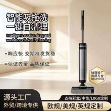 180°躺平式洗地机吸拖洗一体 家用自清洁拖地机中欧规格现货批发