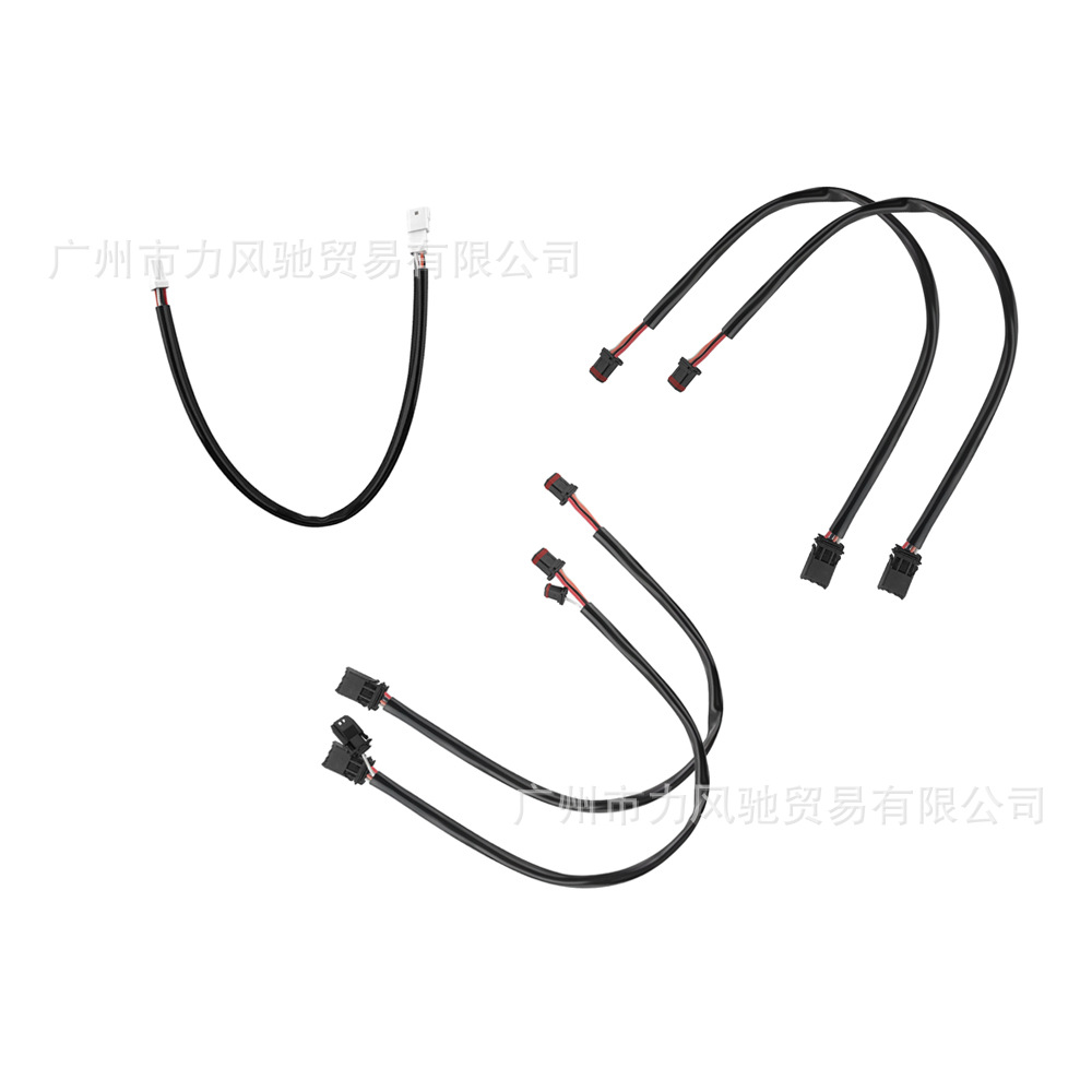 Aplicable a Harley Travel Soft Tail 15.7 "Manular de motocicleta Luz de dirección / interruptor / cable de extensión del acelerador electrónico