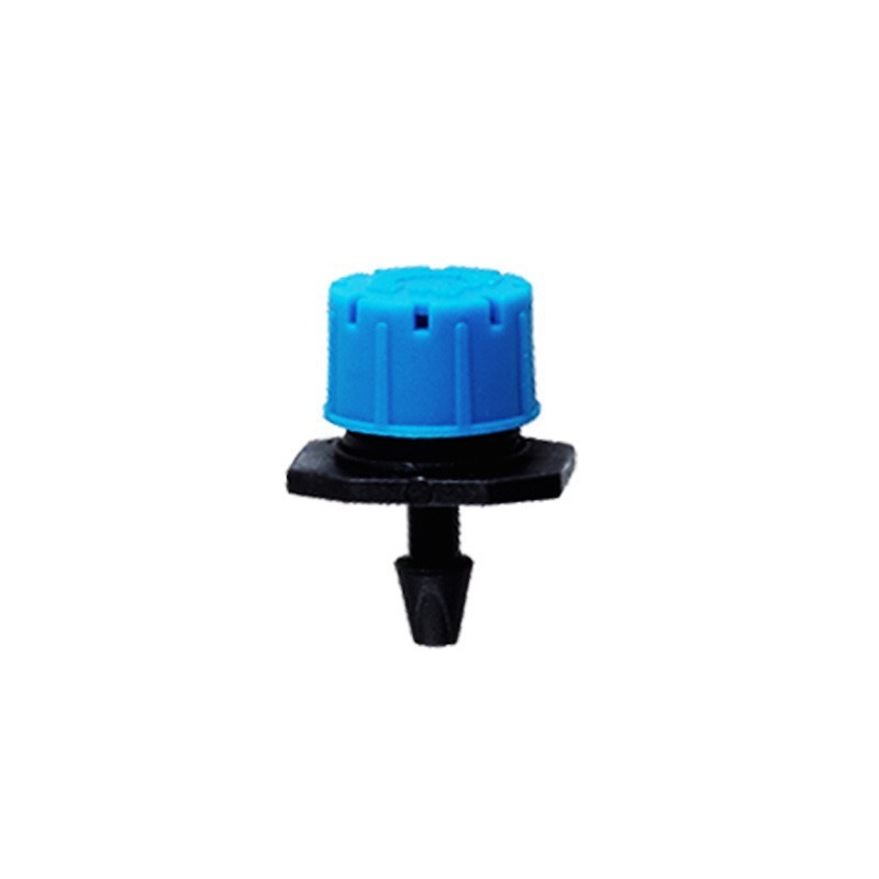 Mayorista pequeño sombrero rojo de ocho agujeros goteo de caudal ajustable rojo sombrero de goteo de riego de jardín remoción de polvo humidificación goteo micro pulverización