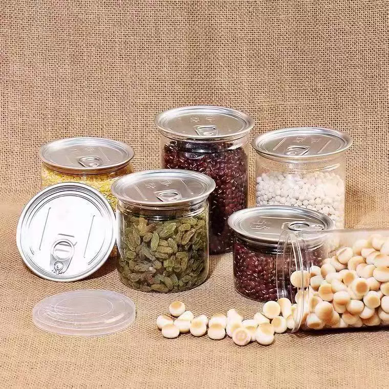 ПЕТ Yilu бутылка из пластика для специй морепродукты упаковка бутылка широкого горлышка плотная крышка сухофрукты закуски упаковка резервуар оптовая