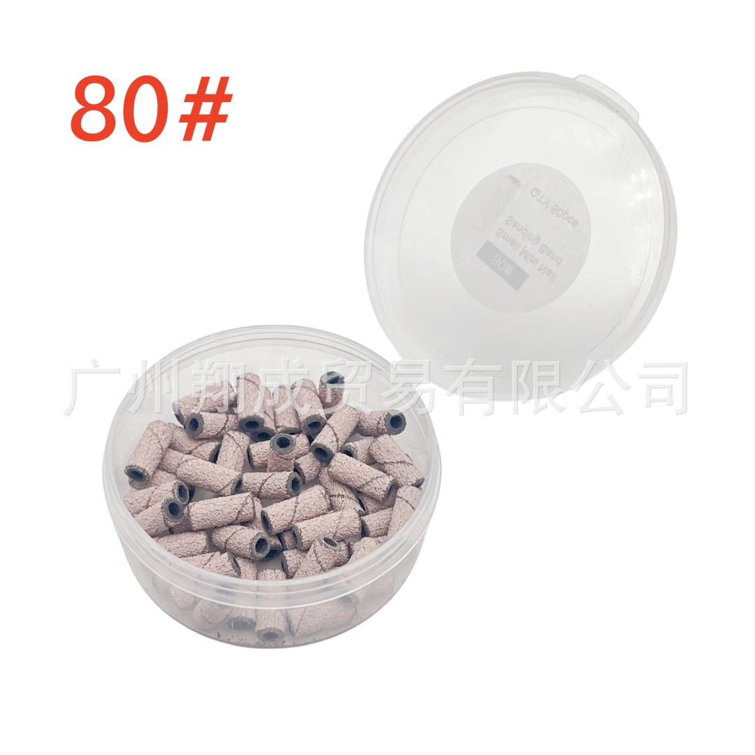 Internet celebridad anillo de arena de uñas de tamaño pequeño rodamiento mini conjunto anillo de arena núcleo del eje manicura removedor de uñas cabeza de molienda 3,1mm