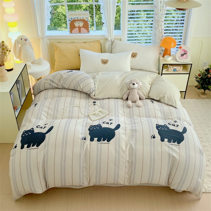 Nueva cubierta de edredón de estilo chino una sola pieza para comprar una sola pieza más gruesa de lana molida otoño invierno calor al por mayor cubierta de edredón de algodón una sola pieza