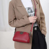 Fashionable leather trend one-shoulder bag, universal phone bag, cowhide, genuine leather