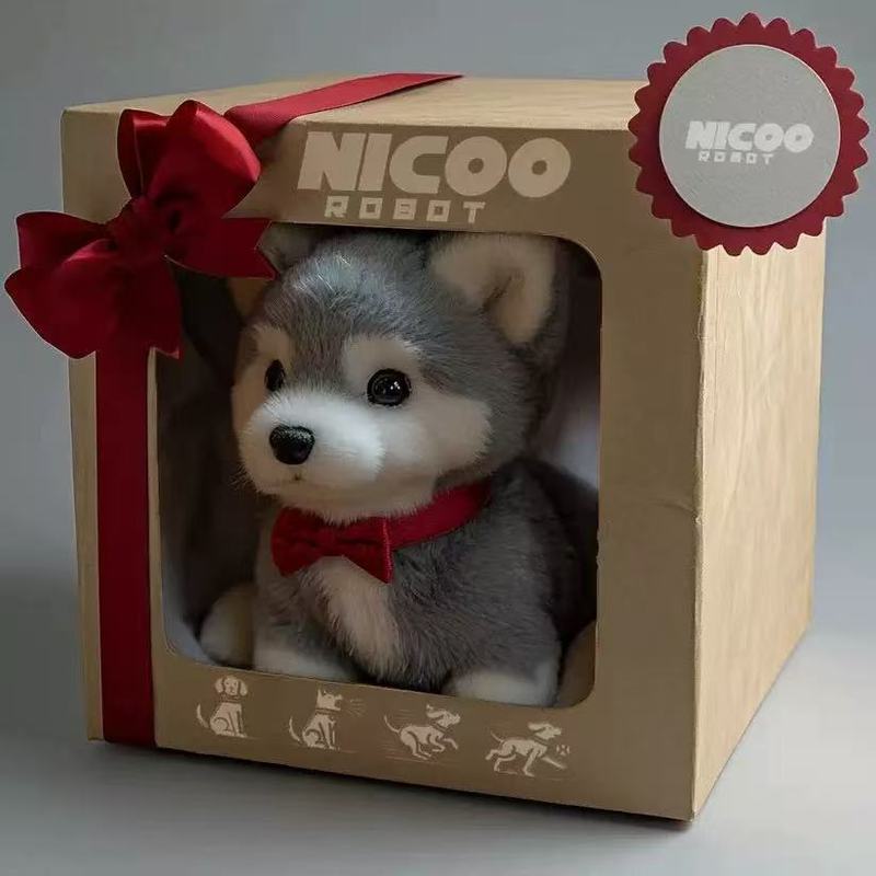 国境を越えた売れ筋商品 My Realistic Robot Puppy マイロボットパピーショートぬいぐるみ|undefined