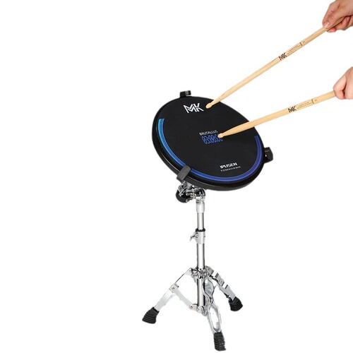 IPUSEN silent drum pad set 12-inch professional drum practice kit metronome beginner entry-level percussion pads snare drum