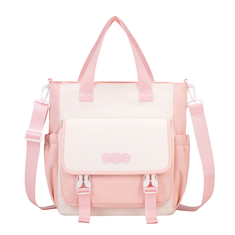 Bandolera portátil para estudiantes de secundaria y secundaria en la clase de interés