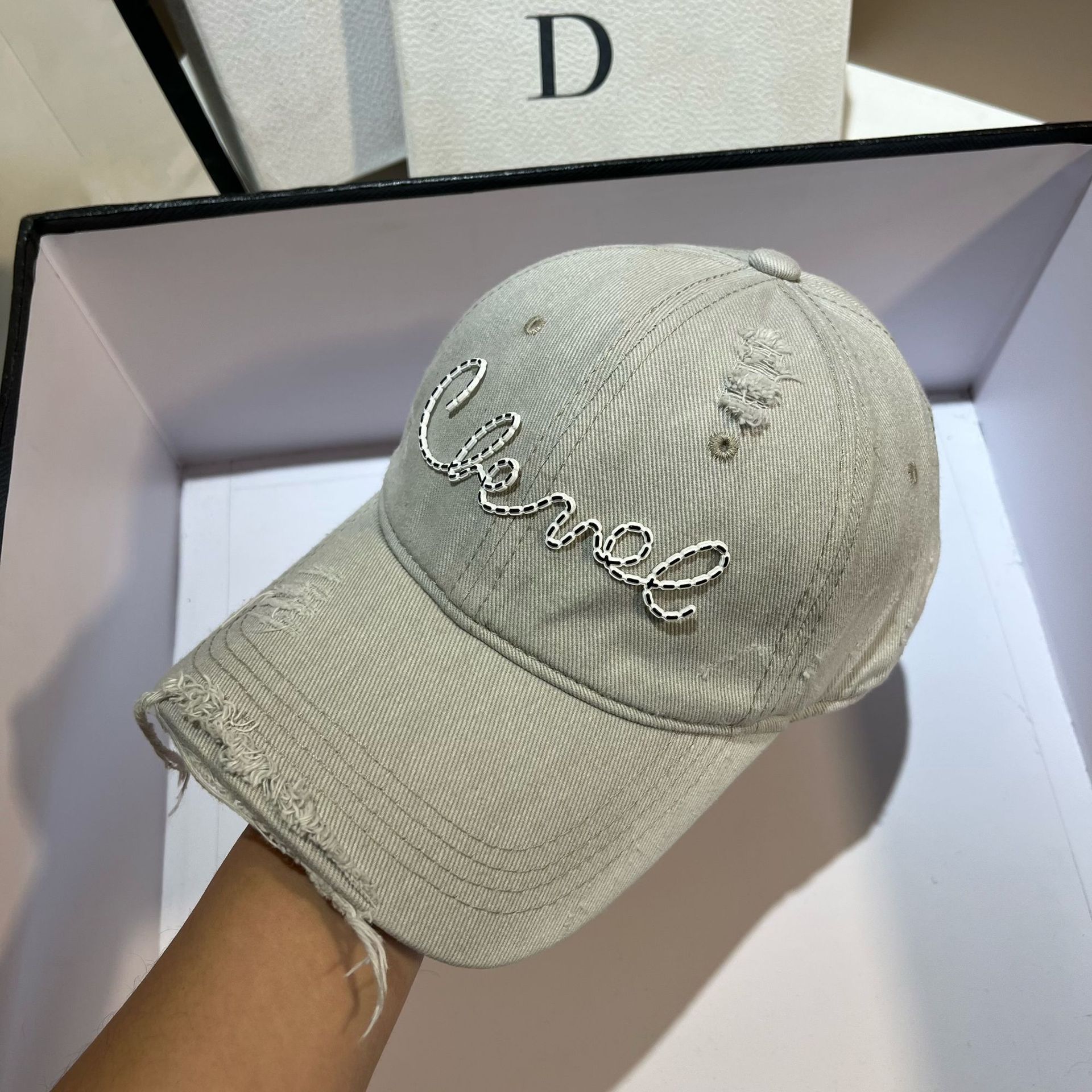 American Youth Street Versatile Washed Cotton Baseball Fashionable Small Fragrance Spring and Autumn New Personalized_voghion.com