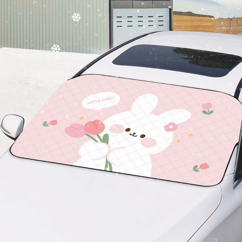 Windproof glass cartoon cute summer protecting mask, sun protection