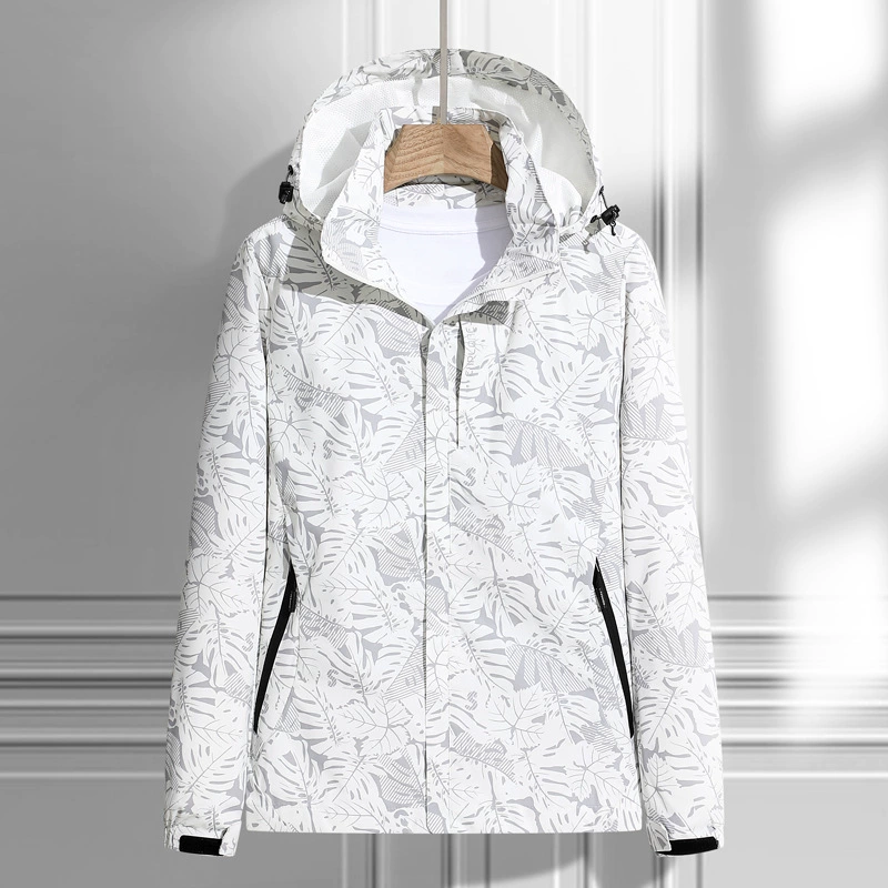 6266 Камуфляжная весенне-осенняя куртка с капюшоном, мужская Тонкая куртка для альпинизма для пар, мужская спортивная уличная одежда