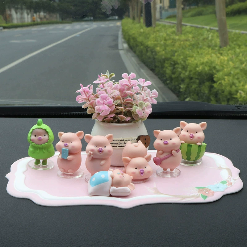 Nail decoration, non-slip cute decorations for auto