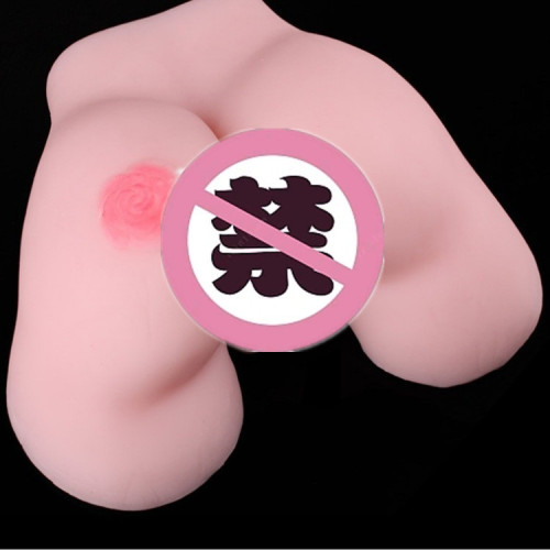 Yijianmei, double holes, big ass, pert butt, vaginal buttocks, inverted model, male masturbation device, solid silicone doll