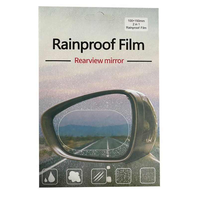 Rearview Mirror Rainproof Fog high definition Rainproof Film Reverse mirror anti fog Factory wholesale