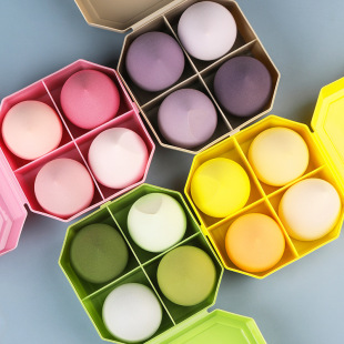 Factory Direct beauty Egg gourd powder puff water drop powder puff makeup egg makeup egg oblique cut sponge powder puff