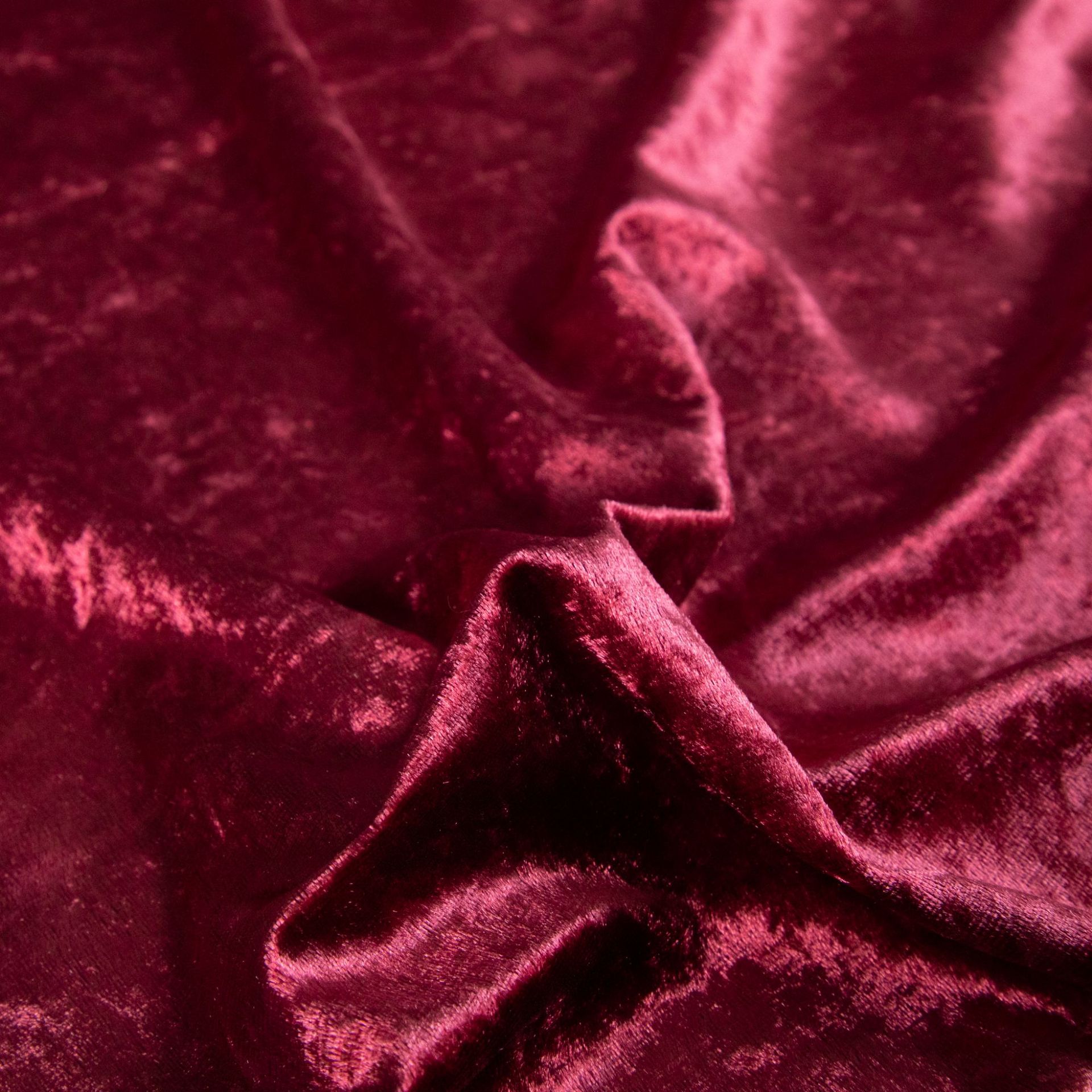 【廠家直銷】窗簾-酒紅