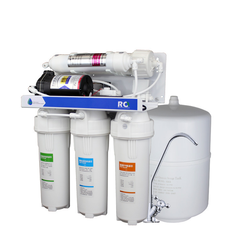 RO doméstico directo de purificador de agua de bebida cocina inferior de cinco niveles de purificador de agua de ósmosis inversa fábrica directa