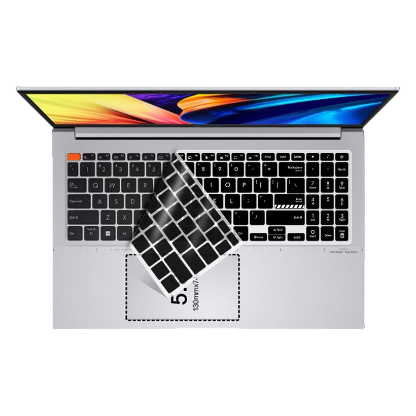 Aplicable a Asus sin fisuras 15 2022 teclado película sin fisuras 15 K3502Z portátil película protectora