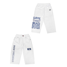 2025新款 黑超潮牌 奶嘴LOVE BEATS补丁牛仔长裤 奶嘴童裤TTKX