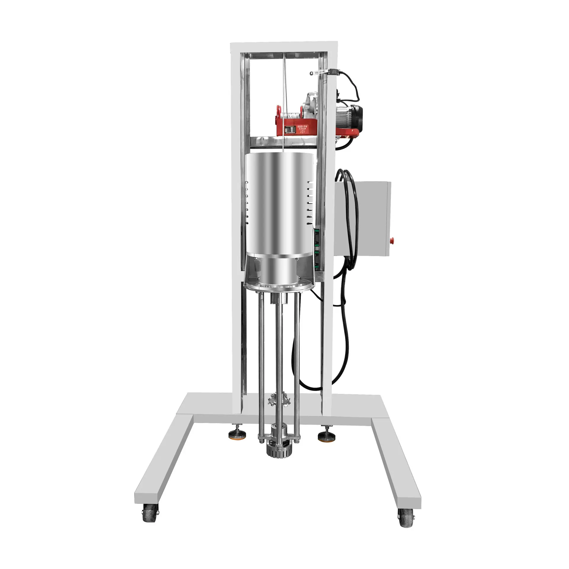 7.5KW大功率电动升降均质机 变频式工业搅拌机 乳化机 设备