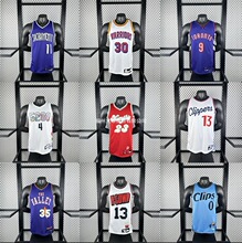25赛季新款 球衣勇士热火猛龙湖人独行侠火箭灰熊尼克斯NBA篮球服
