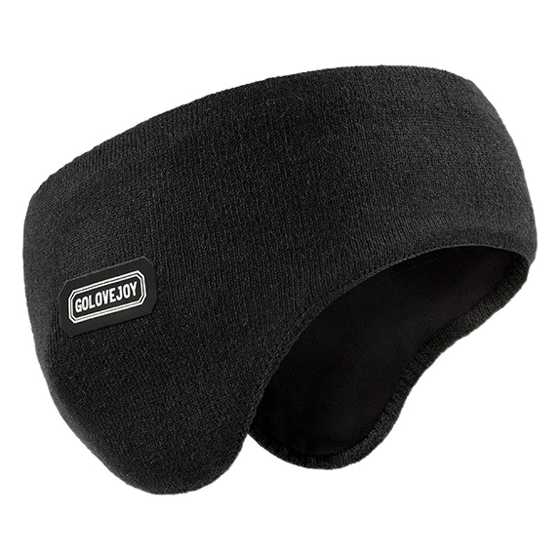 Nuevas orejeras de esquí de invierno para hombres deportes al aire libre a prueba de viento de doble capa térmica montada en la cabeza de nuevo desgaste transfronterizo