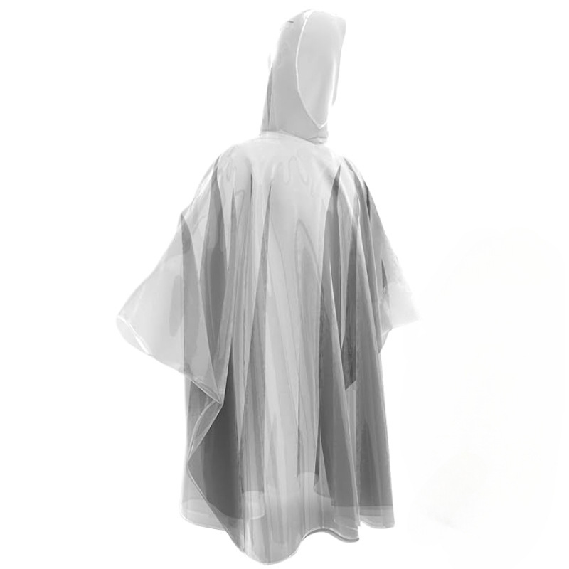 Disposable Poncho Emergency Transparent Poncho Poncho with Drawstring Hood Emergency Poncho Home suit Adult Child Disposable Poncho Emergency Transparent Poncho Poncho with Drawstring Hood Emergency Poncho Home suit Adult Child