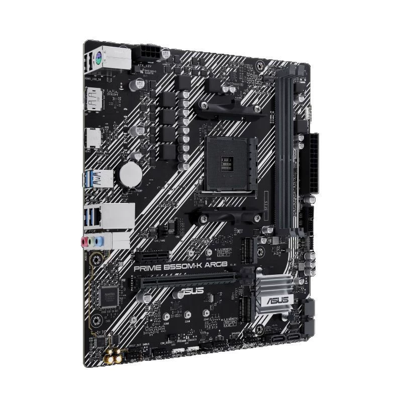 Совместимо с материнской платой Asus PRIME B550M-K ARGB для настольного ПК, поддержка процессоров серии AM5/ARGB синхронизация подсветки