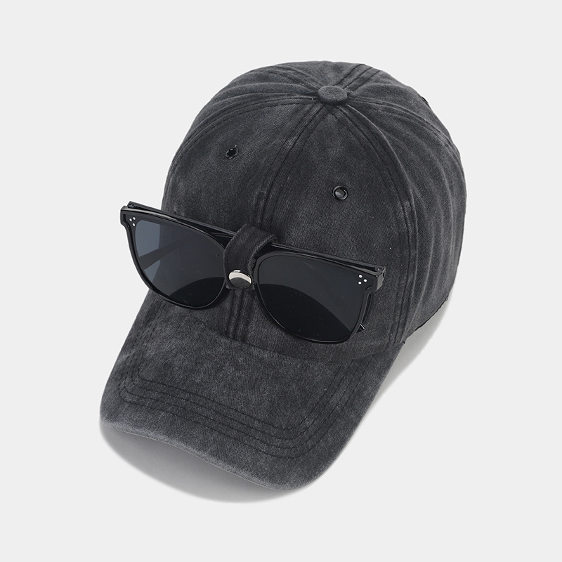 Internet celebridad estilo piloto retro gorra de béisbol mujer moda calle gafas de sol pico Cap masculino personalidad hip hop sombrero de moda